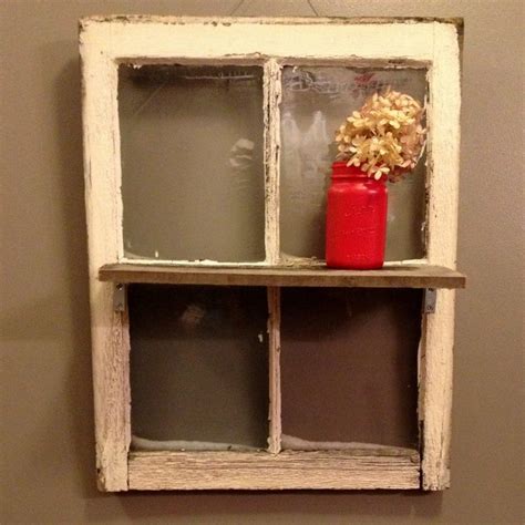 Upcycled Window Home Diy Rustic Shabby Chic Diy Arts And Crafts