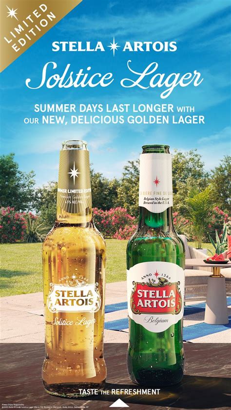 Maybe you would like to learn more about one of these? Stella Artois Solstice Lager in 2020 | Stella artois, Lager, Beer online