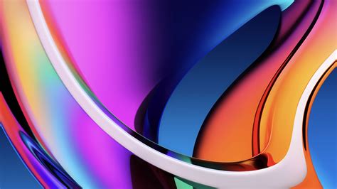 Iridescence Apple 2020 Macos 4k Desktop Theme Preview