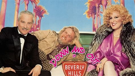 Down And Out In Beverly Hills Film Bette Midler Nick Nolte