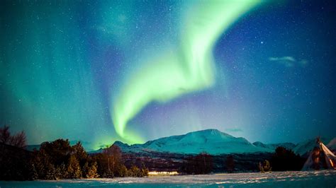 Download Wallpaper 3840x2160 Northern Lights Aurora