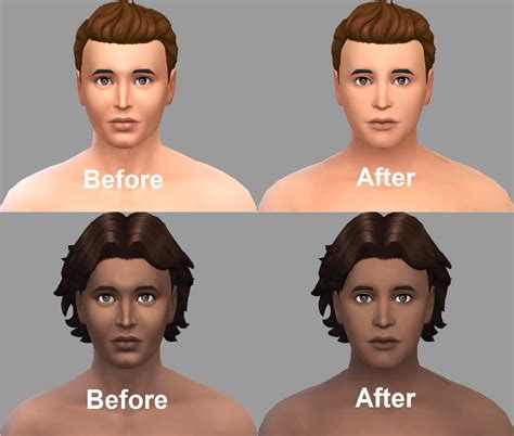 Sims 4 Male Skin Blend