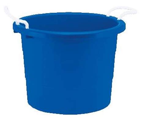 United Solutions 12 Gallon Party Tub With Rope Handles Blue