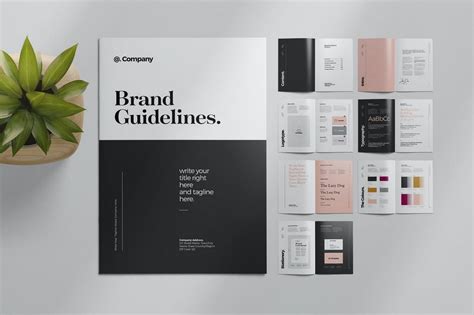 25 Best Brand Manual And Style Guide Templates 2021 Free Premium
