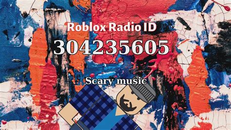 Scary Music Roblox Id Roblox Radio Code Youtube