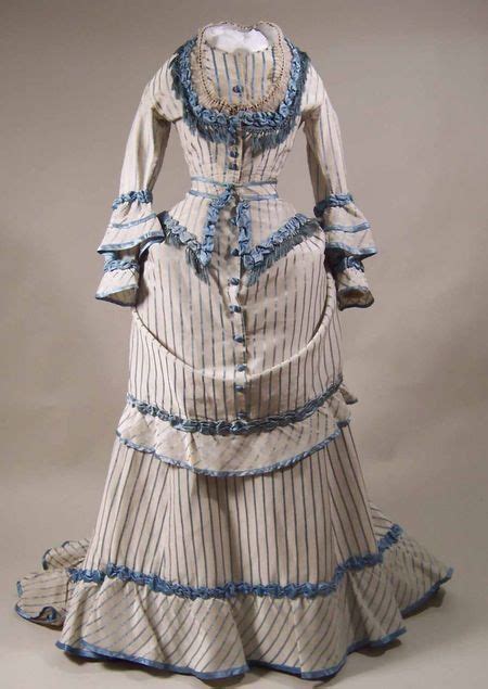 1873 Gown At Manchester Galleries Victorian Fashion Historical