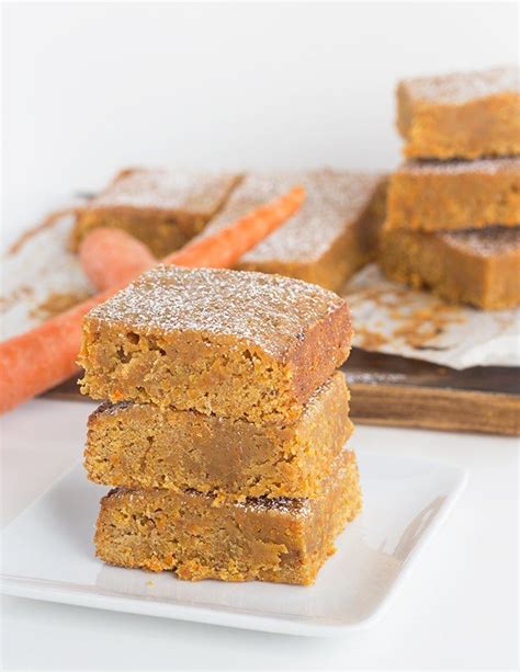 Browned Butter Carrot Cake Blondies