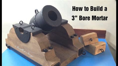 Homemade Cannon Mortar Swallow Forge Youtube