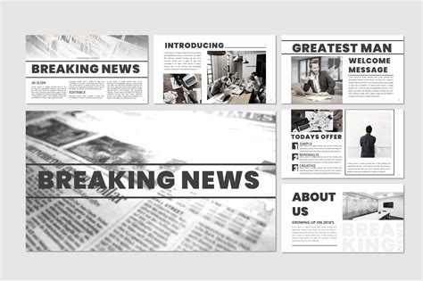 Breaking News Powerpoint Template For 18