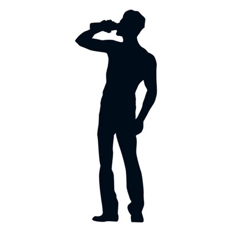 Drinking Silhouette Png And Svg Transparent Background To Download