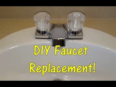 If you're starting from scratch, skip to the next section. DIY: How To Replace a Bathroom Sink Faucet (remove ...