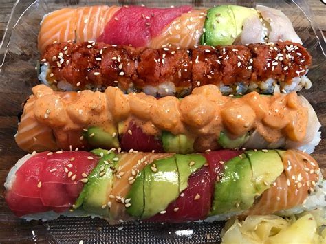 Deli sushi, livraison de sushi à domicile et bureau sur monaco, beausoleil et cap d'ail. Rainbow Roll Miralani Roll Ocean Reef... - Deli Sushi ...