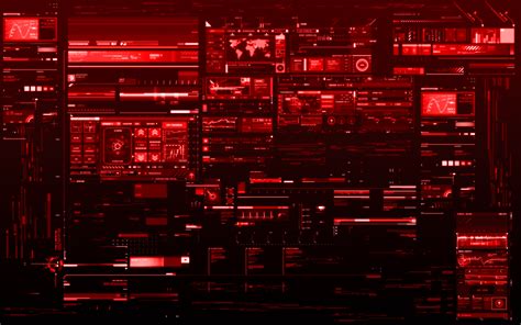 Red Technology Wallpapers Wallpaper Cave
