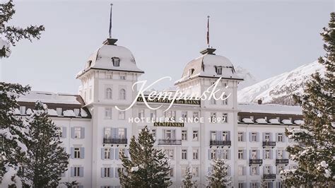 Kempinski Hotels Grand Hotel Des Bains Kempinski St Moritz Youtube