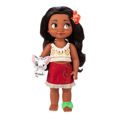 Buy Disneyanimators Collection Moana Doll 15 Inch Toy Figure Molded Details Fully Posable