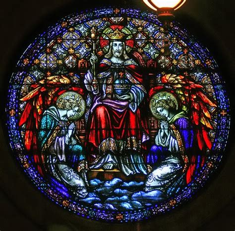 Stained Glass Spendor Christ The King