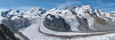Alpine Glaciers Panorama Photograph By Photo By Bill Birtwhistle Fine