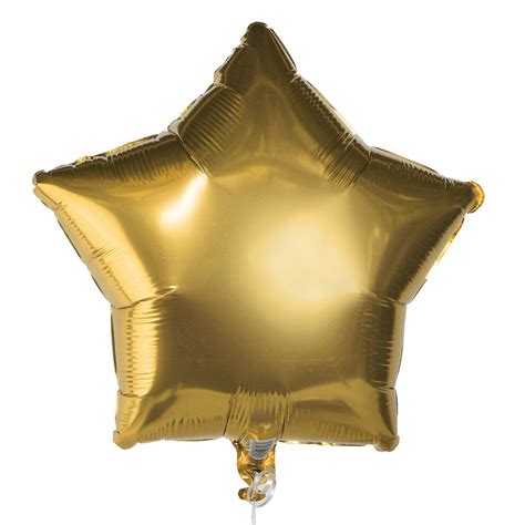 Gold Star Foil Balloons 18 Birthday Decorations For