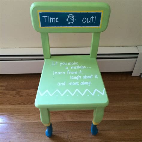 Diy Time Out Chair Finding Silver Linings