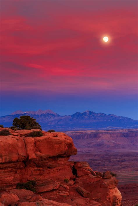 Canyonlands National Park Needles District Moab Ut Usa Sunrise