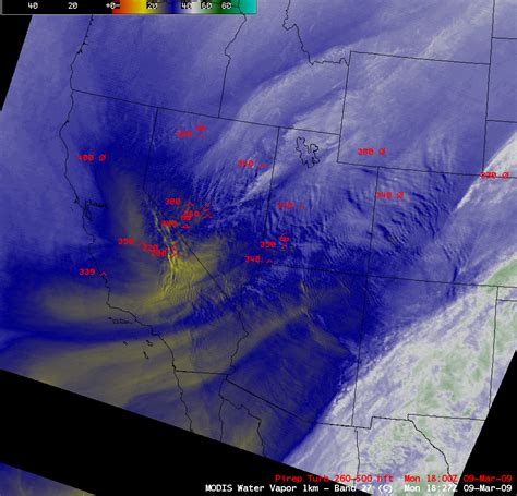Mountain Wave Signatures On Water Vapor Imagery — Cimss Satellite Blog
