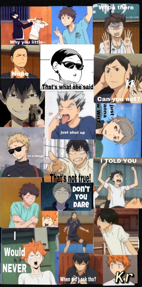 Haikyu Memes Wallpaper Anime Haikyu Anime Memes