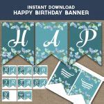 Birthday Banners Printable Birthday Party Decorations