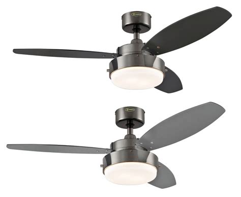 More change 42 inch modern crystal ceiling fans with lights remote control 3 color changes chandelier with lights for bedroom/living/dining. Westinghouse 2-Light 42" Reversible 3-Blade Indoor Ceiling ...