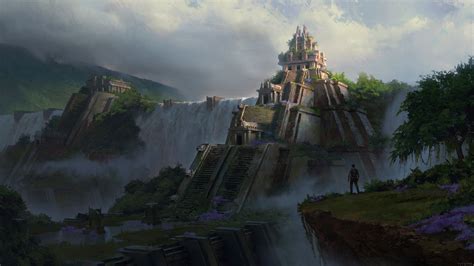 Lost Waterfalls Cristian Alberto Vasquez On Artstation At