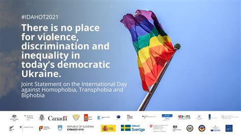 Joint Statement On The International Day Against Homophobia
