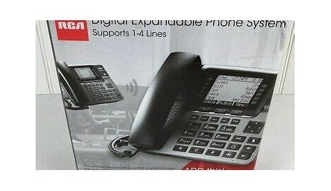 RCA Telefield U1100 4-line Digital Expandable Phone System No