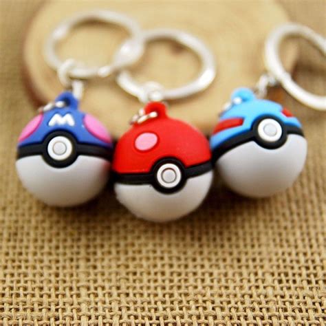 Anime Pokemon Go Jogo Pokeball Chaveiros Chave Ané 800×800 Keychain