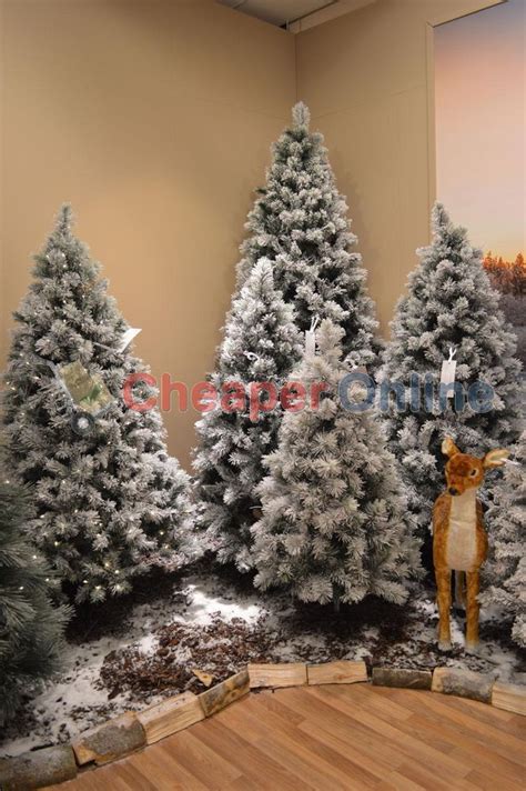 5ft 6ft 7ft Or 8ft Snowy Vancouver Mixed Pine Artificial Christmas