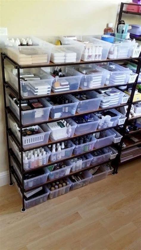 Nice 67 Magical Craft Room Storage Solution Source Artmyideas
