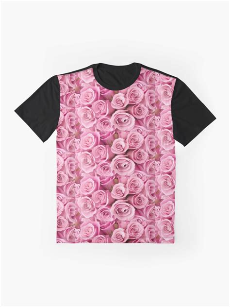 Pink Roses T Shirt For Sale By Emilysmithart Redbubble Pink