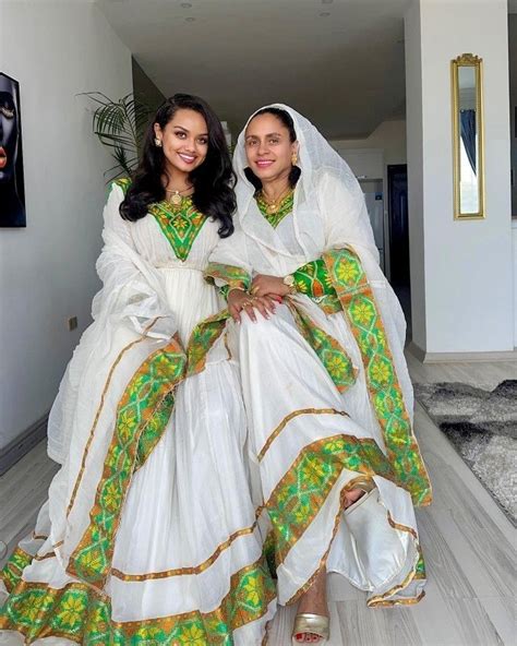 Ethiopian Traditional Clothes Habesha Kemise Eritrean Dress My Xxx