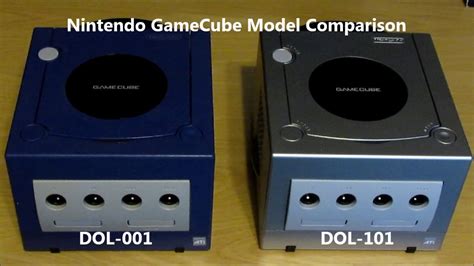 Nintendo Gamecube Model Comparison Youtube