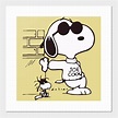Joe Cool - Snoopy - Posters and Art Prints | TeePublic