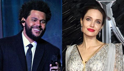 The Weeknd And Angelina Jolie Were Spotted Out To Dinner Together