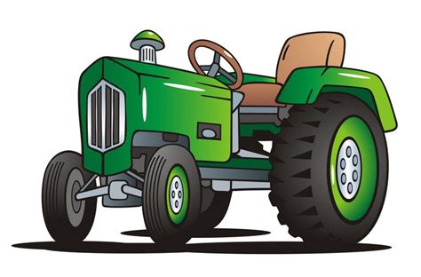 Fototapete Traktor Grün • Pixers® Wir Leben Um Zu Verändern