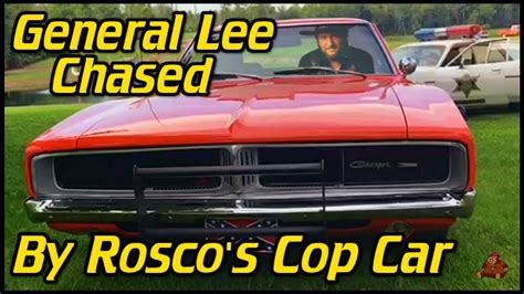 Waylon Jennings General Lee Gets Chased By Roscos Cop Car Cm40