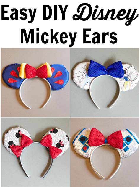 Diy Disney Mickey Ears Moms Without Answers