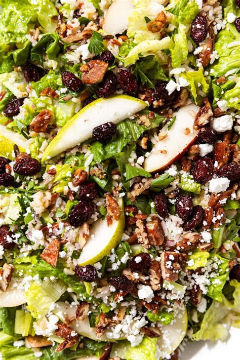 Wild Rice And Pear Salad Wyse Guide