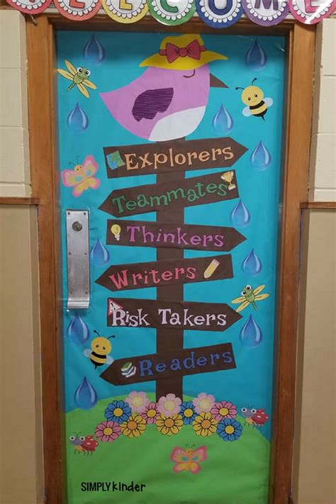 Classroom Door Decoration Ideas For Grade 1 Two Birds Home