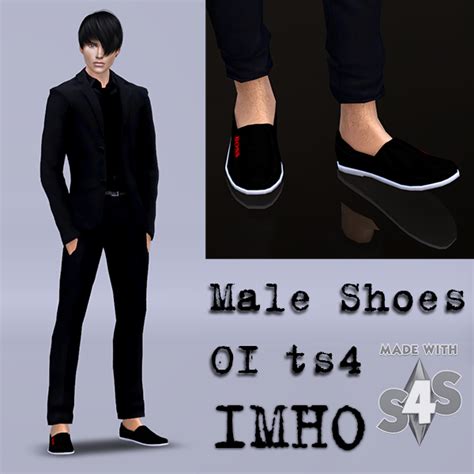 Imho Sims 4 Male Shoes • Sims 4 Downloads