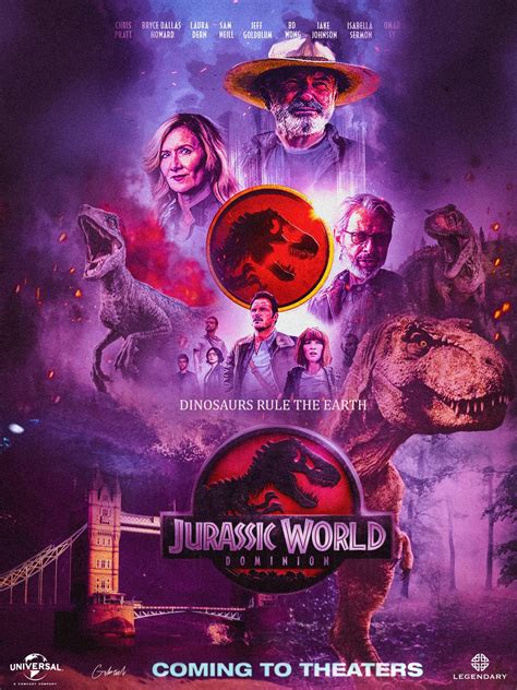 Jurassic World Dominion Posterspy Gambaran
