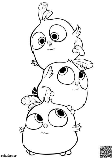 Angry Birds Blues Coloring Pages Coloring Pages