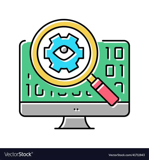 Open Source Software Color Icon Royalty Free Vector Image