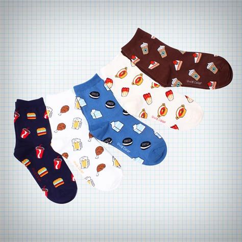 Hit Snack Combo Socks 5 Designs Socks Camp Socks Combo