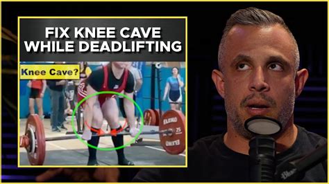 How To Fix Knees Caving In While Deadlifting Or Squatting Youtube